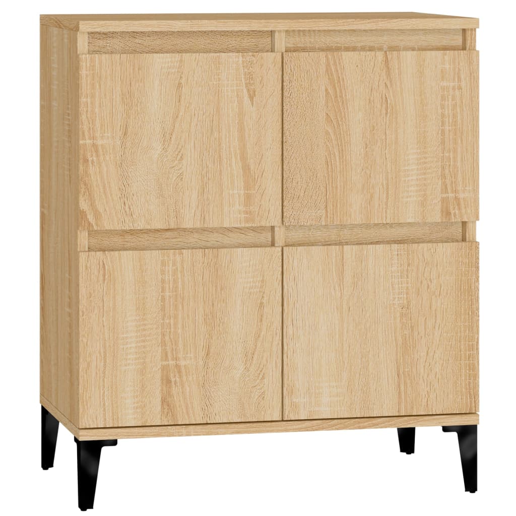 vidaXL Sideboard Sonoma Oak 60x35x70 cm Engineered Wood