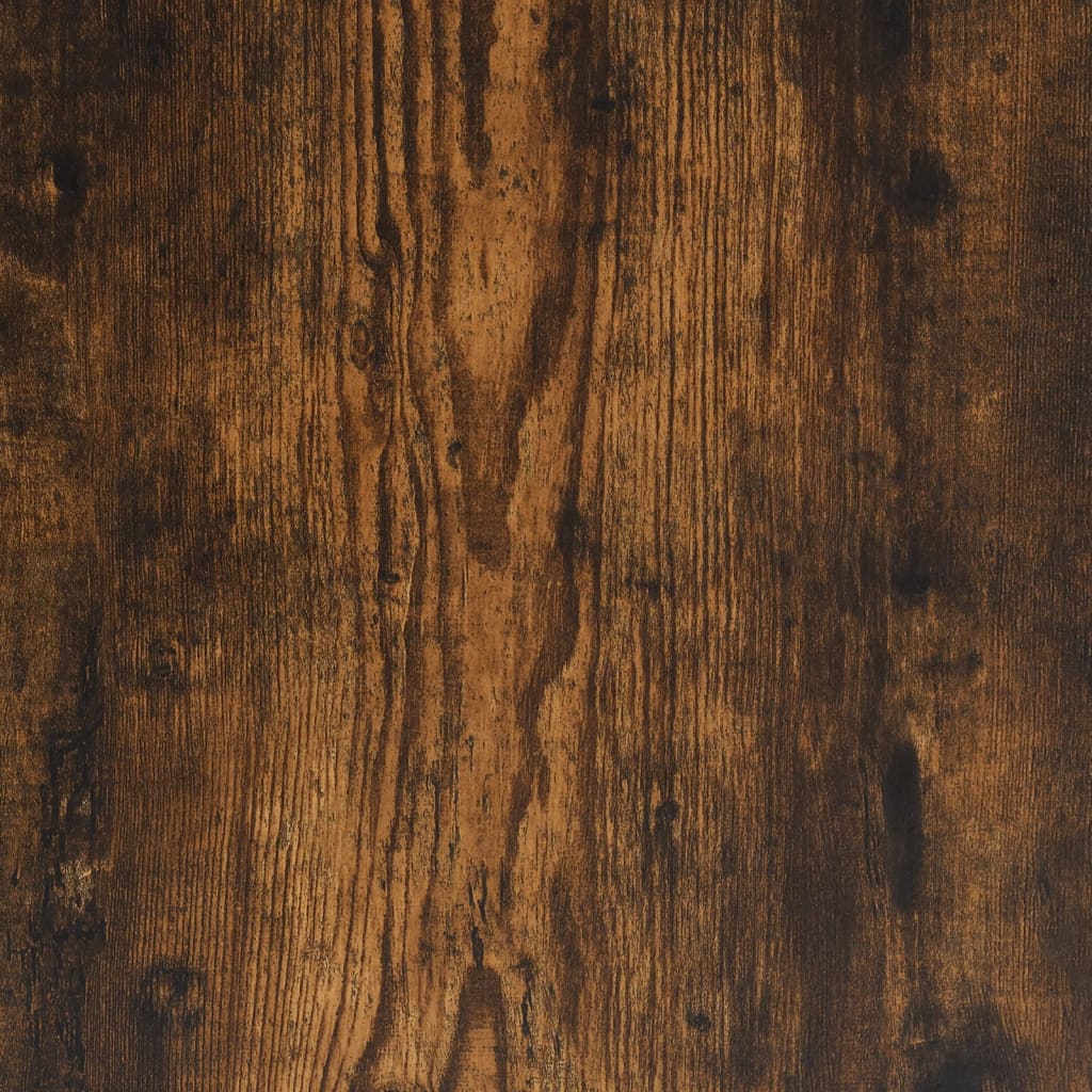 Spoelbakkast Gerookt Eiken 58x33x60 cm Engineered Wood