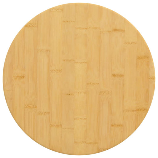 vidaXL Table Top Ø30x1.5 cm Bamboo