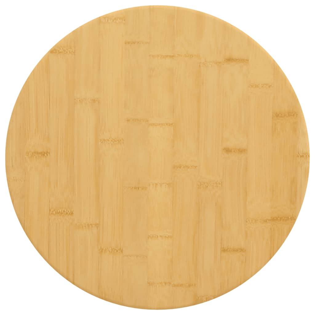 vidaXL Table Top Ø50x1.5 cm Bamboo