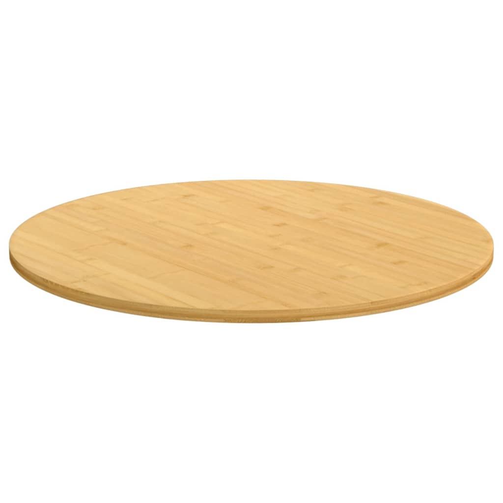 vidaXL Table Top Ø60x1.5 cm Bamboo
