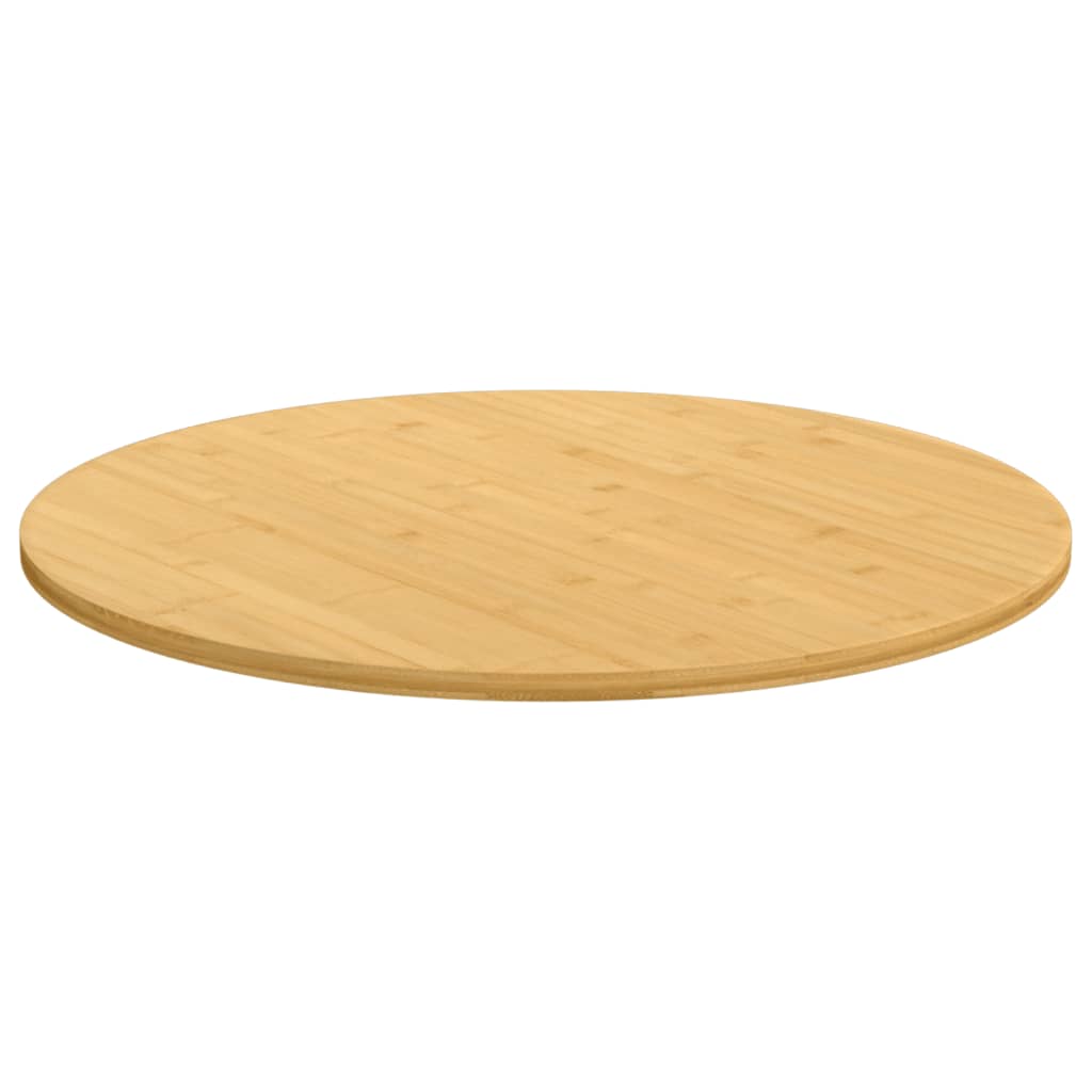 vidaXL Table Top Ø80x1.5 cm Bamboo