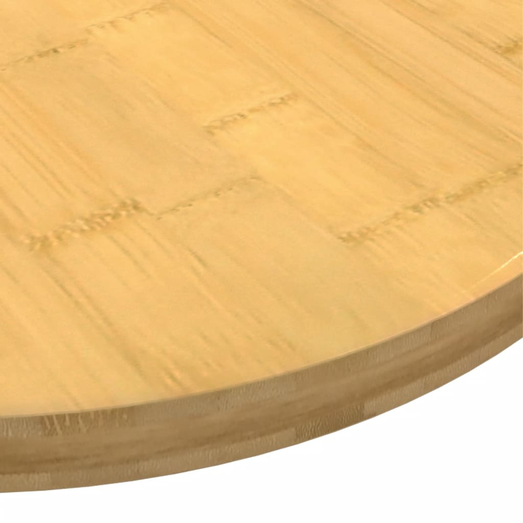 vidaXL Table Top Ø70x2.5 cm Bamboo