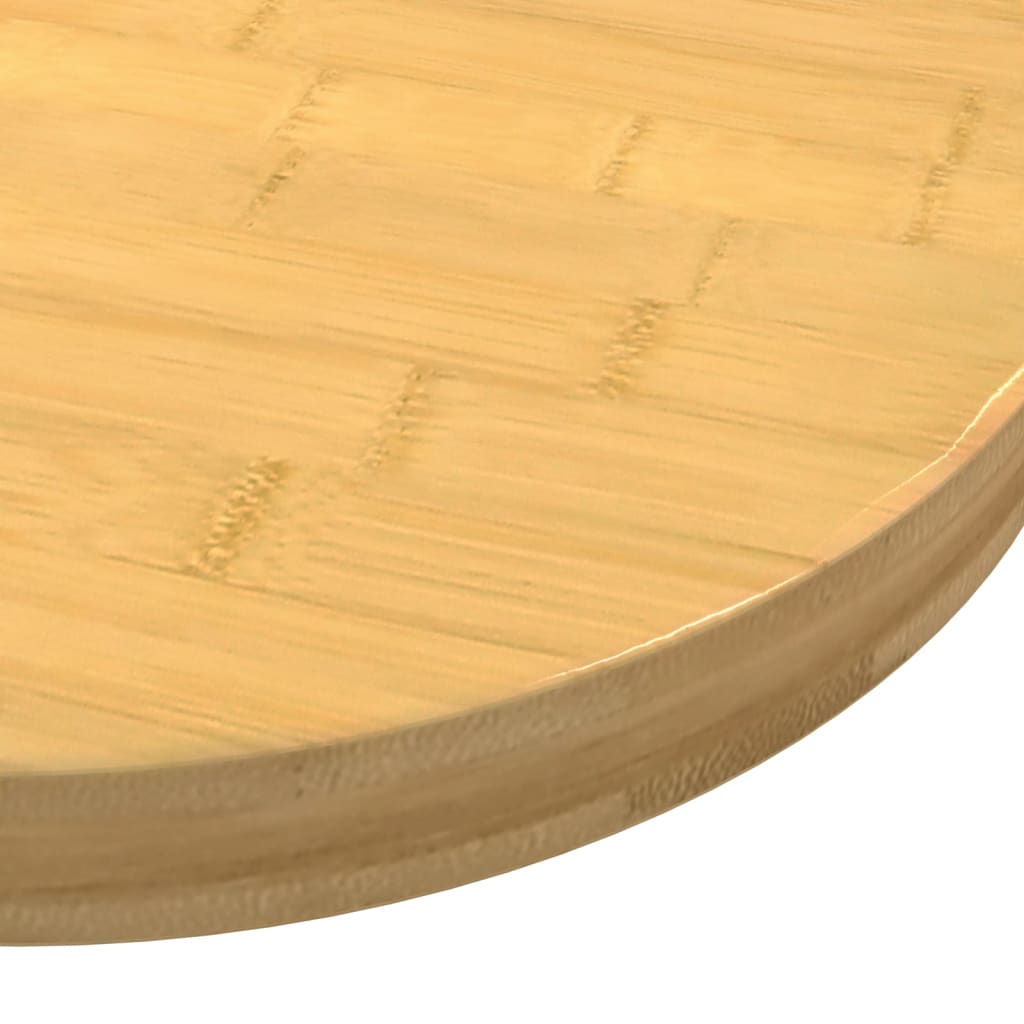 vidaXL Table Top Ø40x4 cm Bamboo