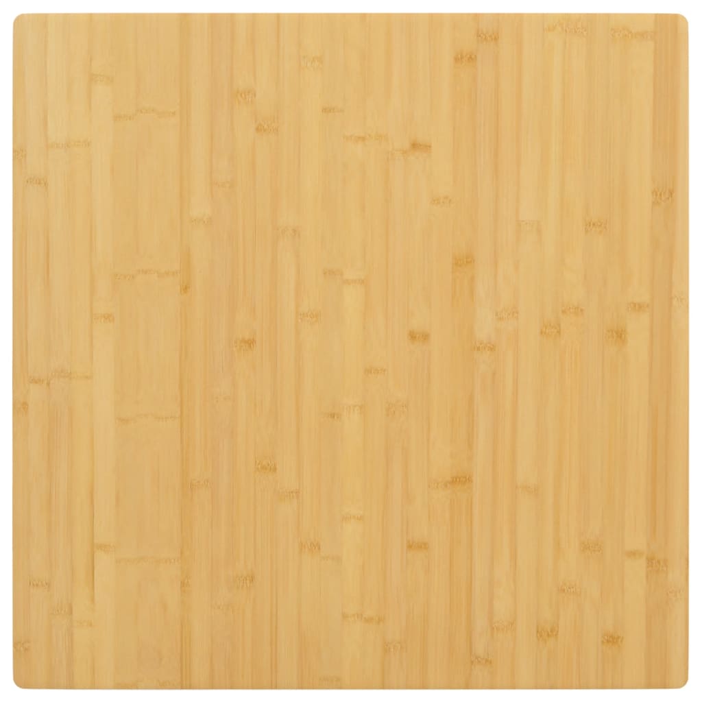 vidaXL Table Top 70x70x1.5 cm Bamboo