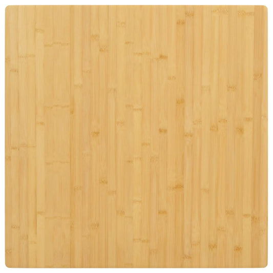 vidaXL Table Top 70x70x2.5 cm Bamboo