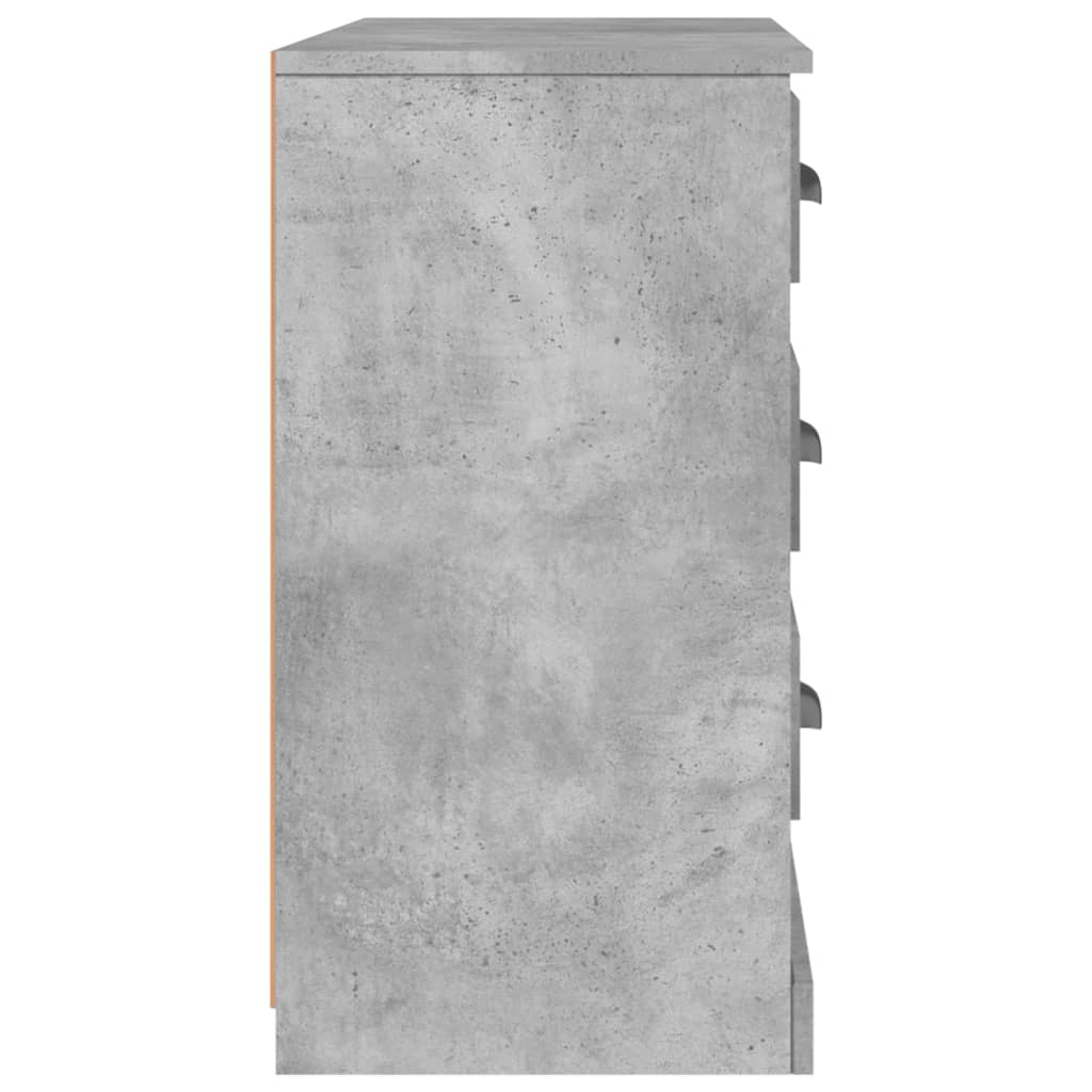 vidaXL Sideboard Concrete Grey 104.5x35.5x67.5 cm Engineered Wood