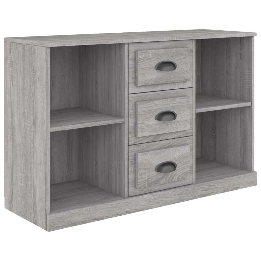 Buffet Gris Sonoma 104,5x35,5x67,5 cm Bois d'ingénierie