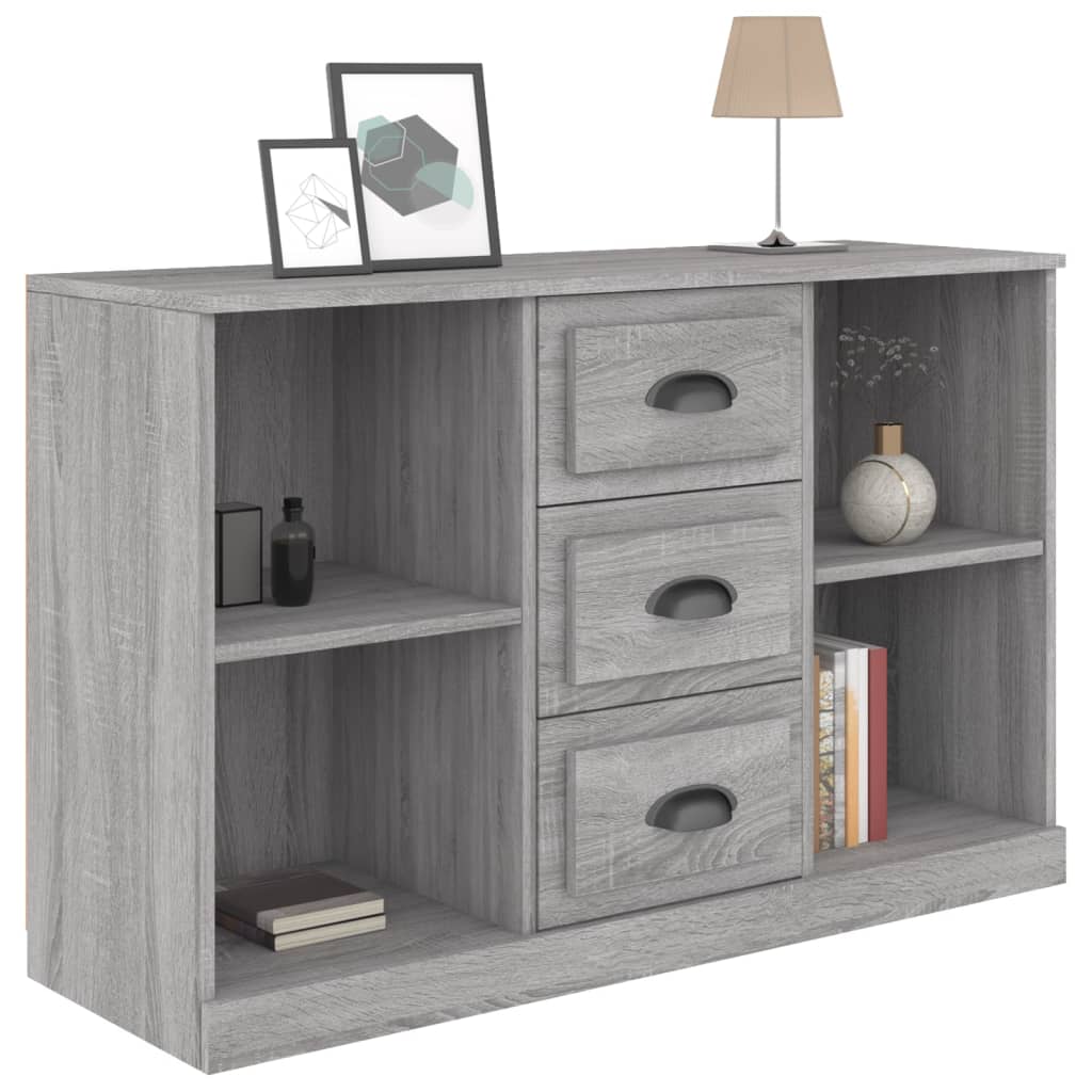 Buffet Gris Sonoma 104,5x35,5x67,5 cm Bois d'ingénierie