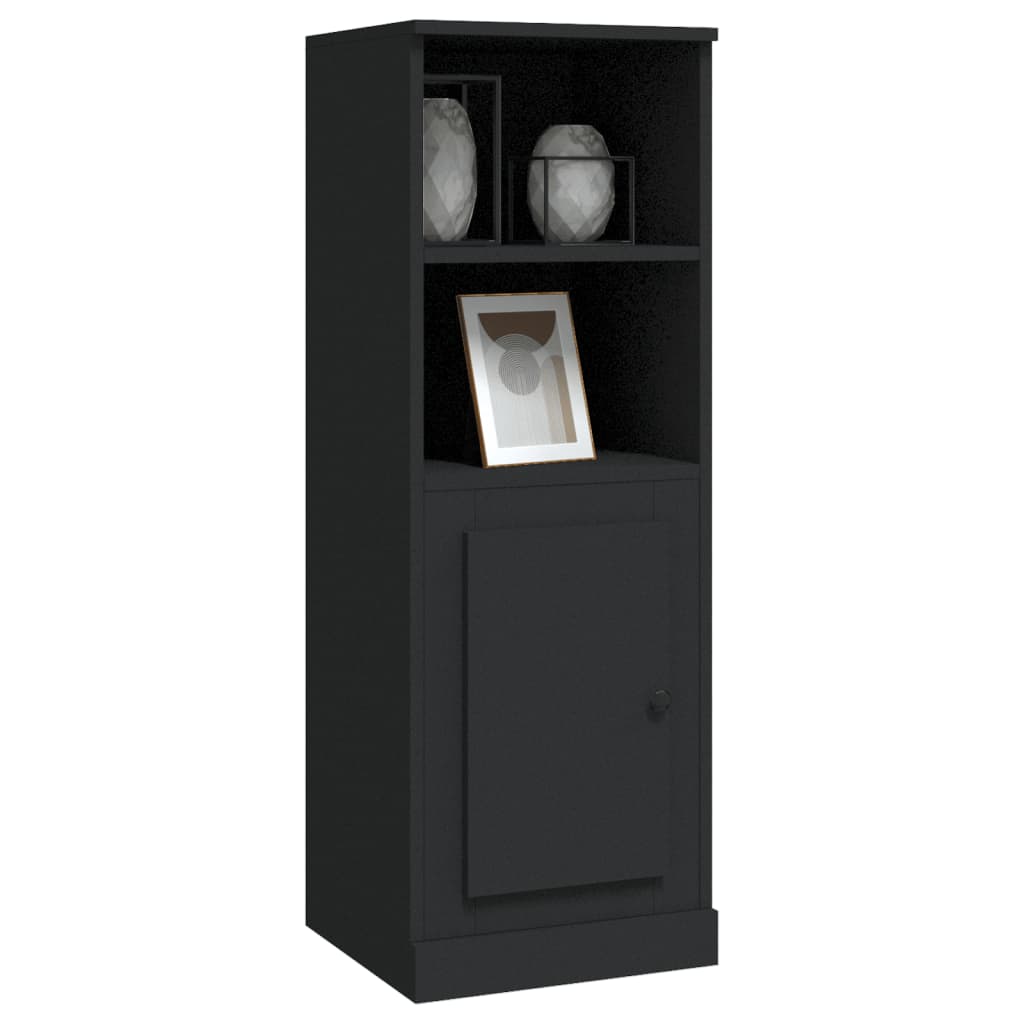 vidaXL Highboard Black 36x35.5x103.5 cm Engineered Wood