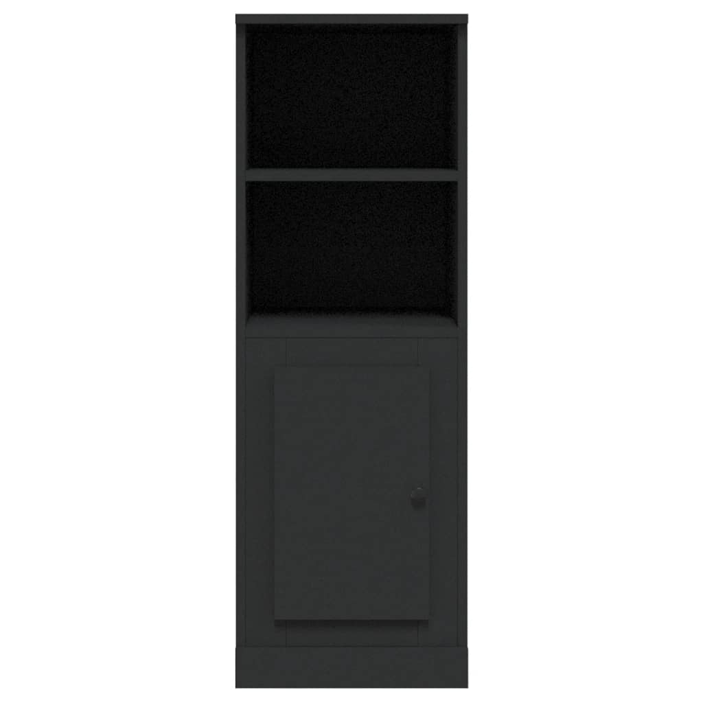 Buffet Noir 36x35,5x103,5 cm Bois d'ingénierie