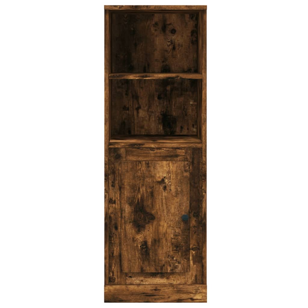 Buffet Chêne Fumé 36x35,5x103,5 cm Bois D'ingénierie