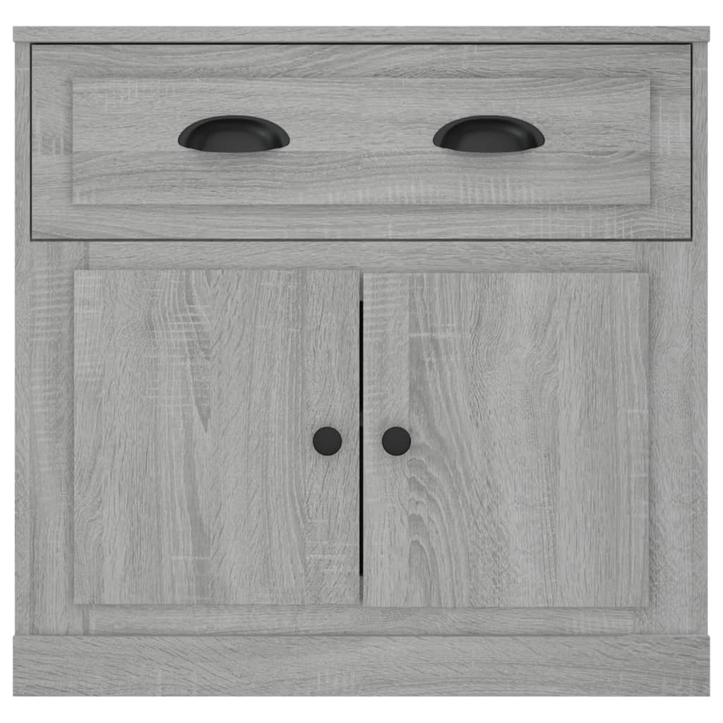 Dressoir grijs Sonoma 70x35,5x67,5 cm Engineered Wood