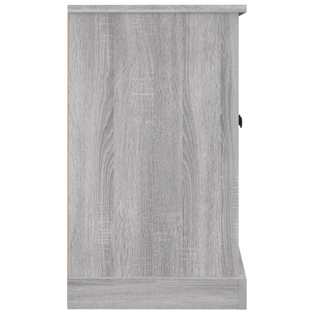 vidaXL Sideboard Grey Sonoma 100x35.5x60 cm Engineered Wood