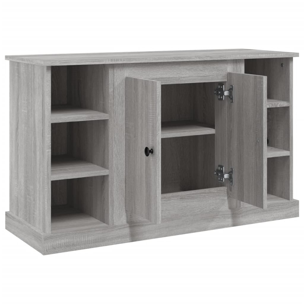 vidaXL Sideboard Grey Sonoma 100x35.5x60 cm Engineered Wood