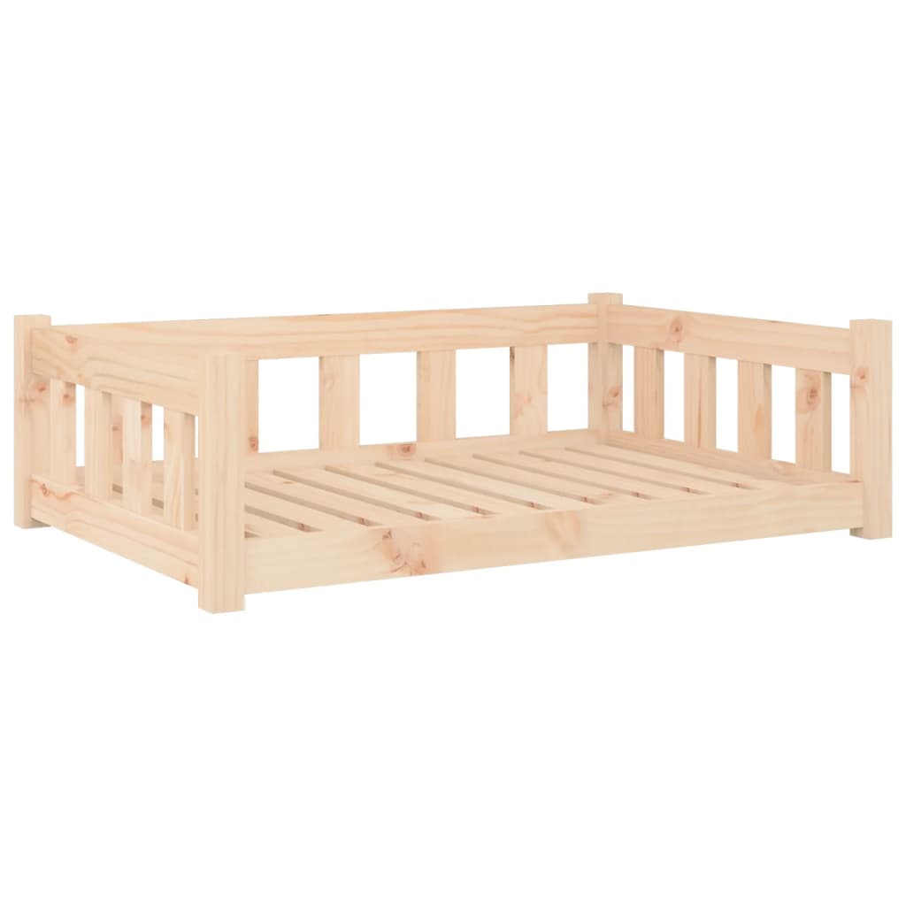 Dog Bed 95.5x65.5x28 cm Solid Wood Pine - Upclimb Ltd