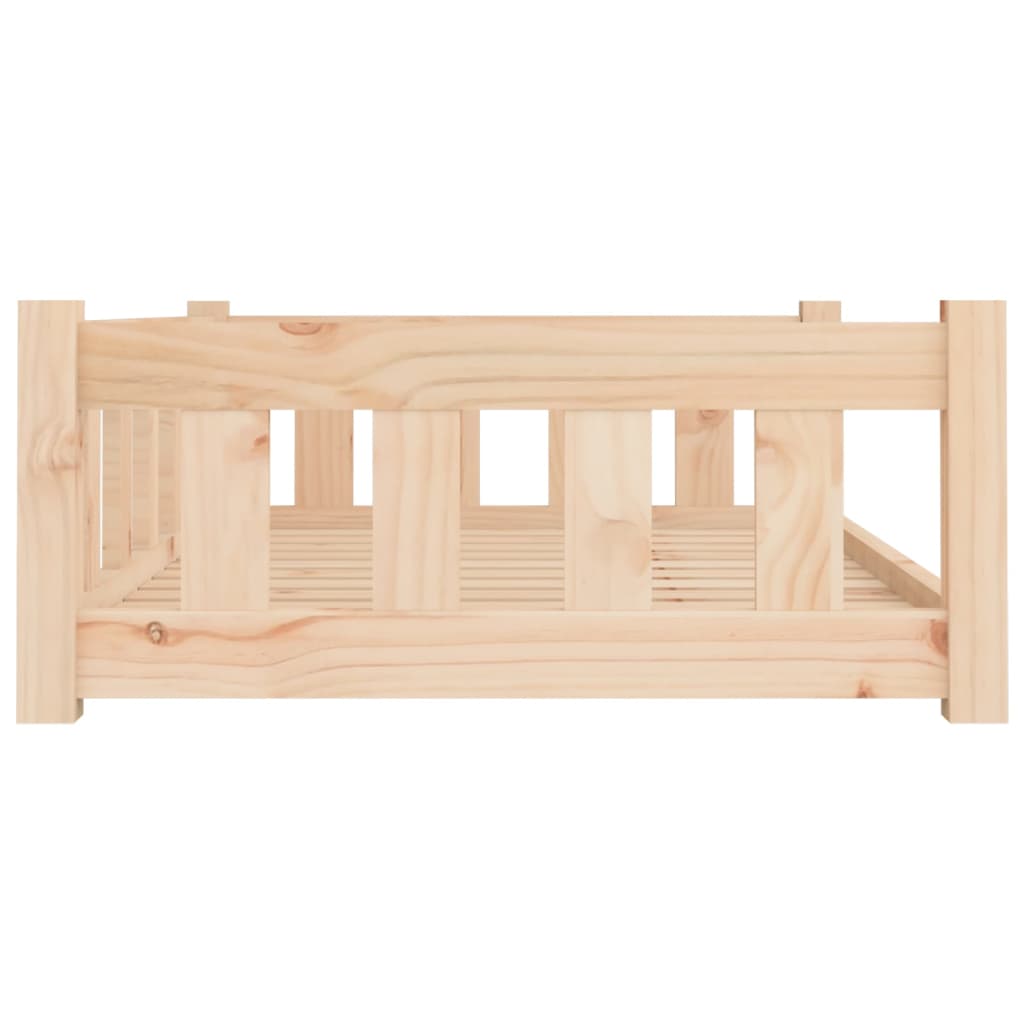 Dog Bed 95.5x65.5x28 cm Solid Wood Pine - Upclimb Ltd
