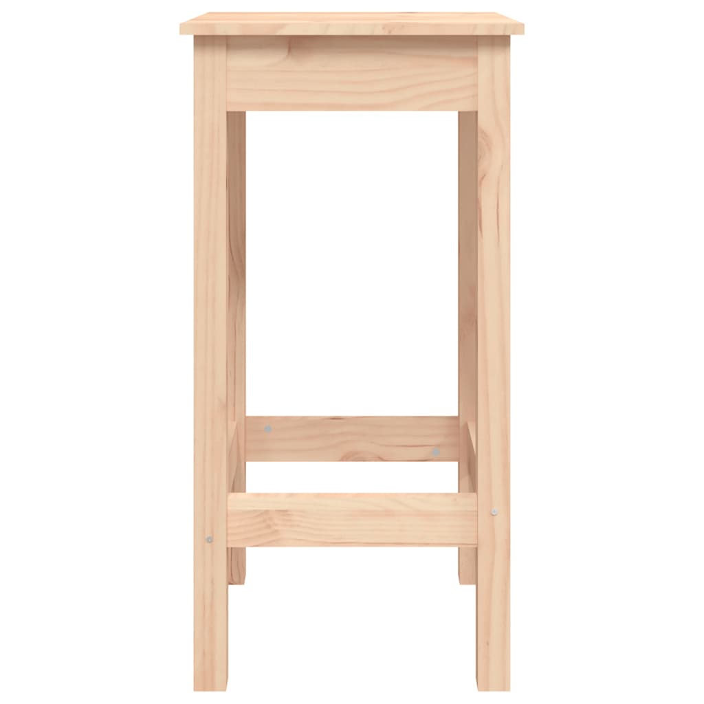 vidaXL Bar Stools 2 pcs 40x40x78 cm Solid Wood Pine