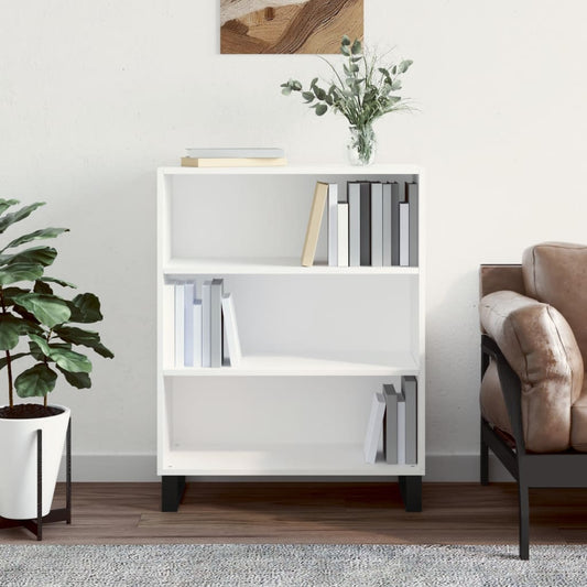 vidaxL Shelf Cabinet White 69.5x32.5x90 cm Engineered Wood