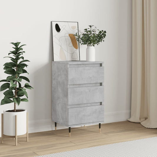 vidaXL Sideboard Concrete Grey 40x35x70 cm Engineered Wood