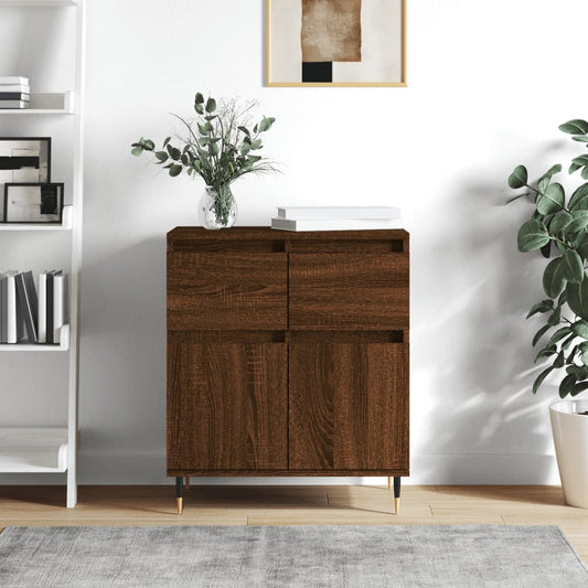 vidaXL Sideboard Brown Oak 60x35x70 cm Engineered Wood