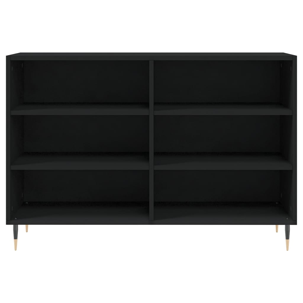 vidaXL Sideboard Black 103.5x35x70 cm Engineered Wood