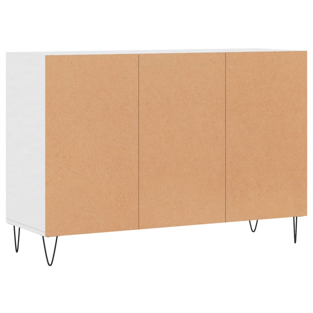 vidaXL Sideboard White 103.5x35x70 cm Engineered Wood