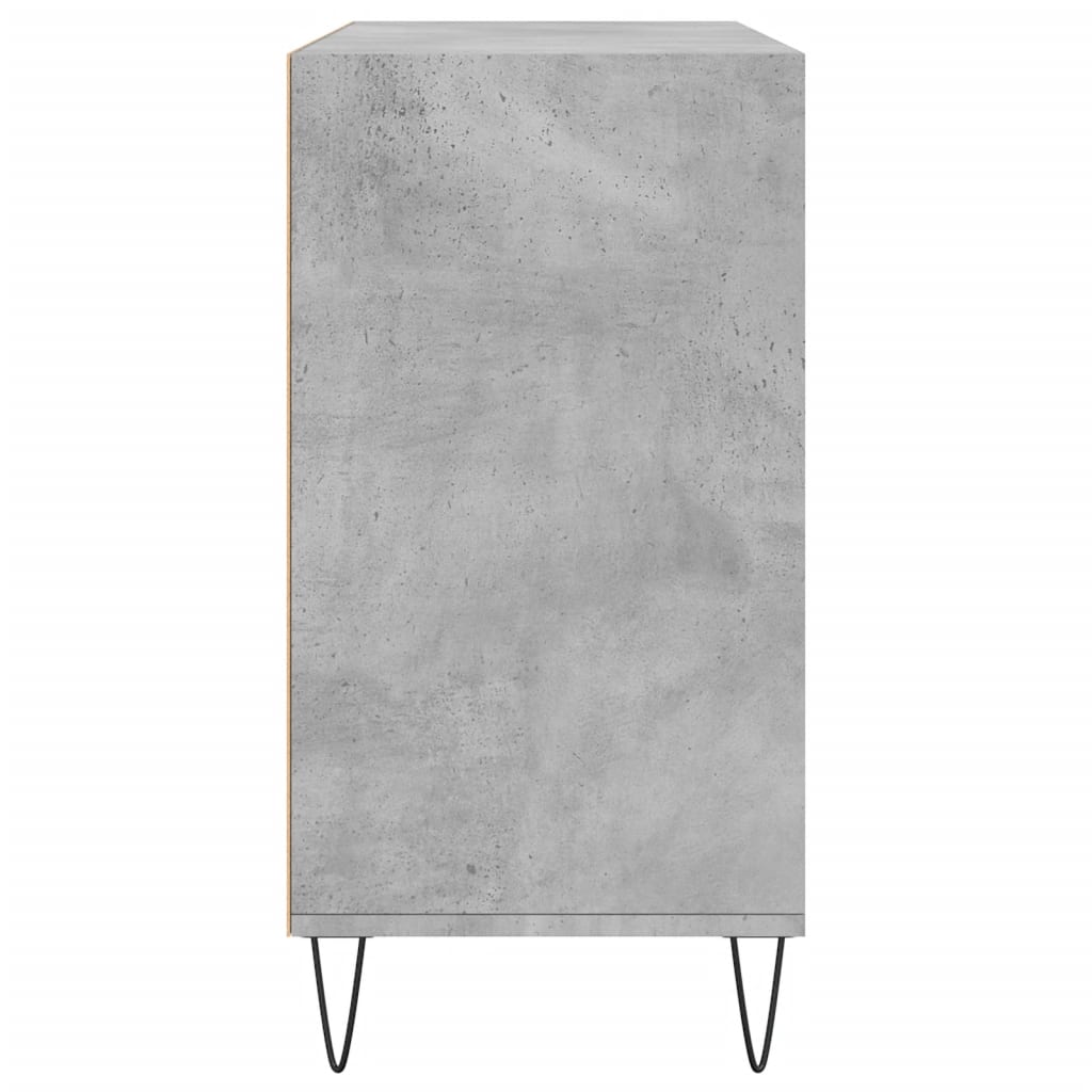 vidaXL Sideboard Concrete Grey 103.5x35x70 cm Engineered Wood