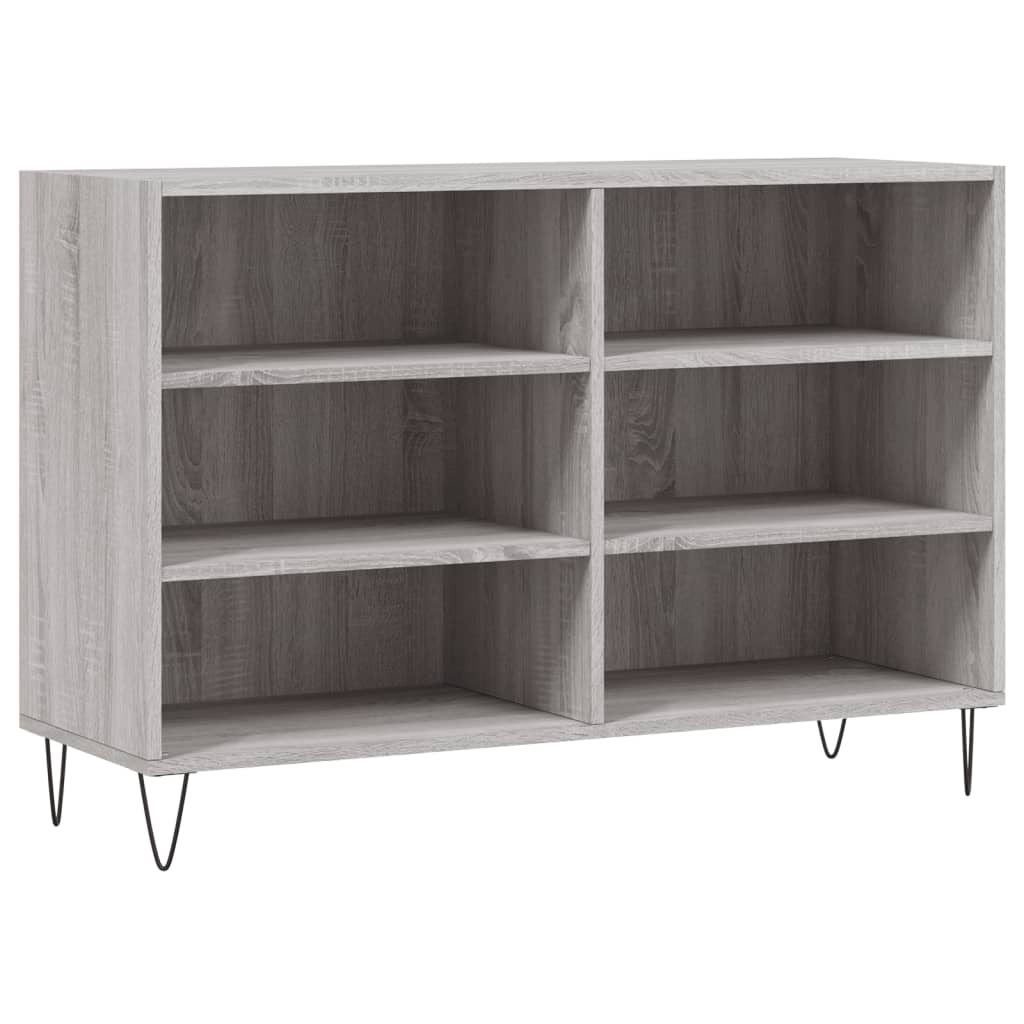 vidaXL Sideboard Grey Sonoma 103.5x35x70 cm Engineered Wood