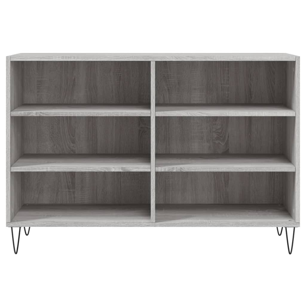 vidaXL Sideboard Grey Sonoma 103.5x35x70 cm Engineered Wood