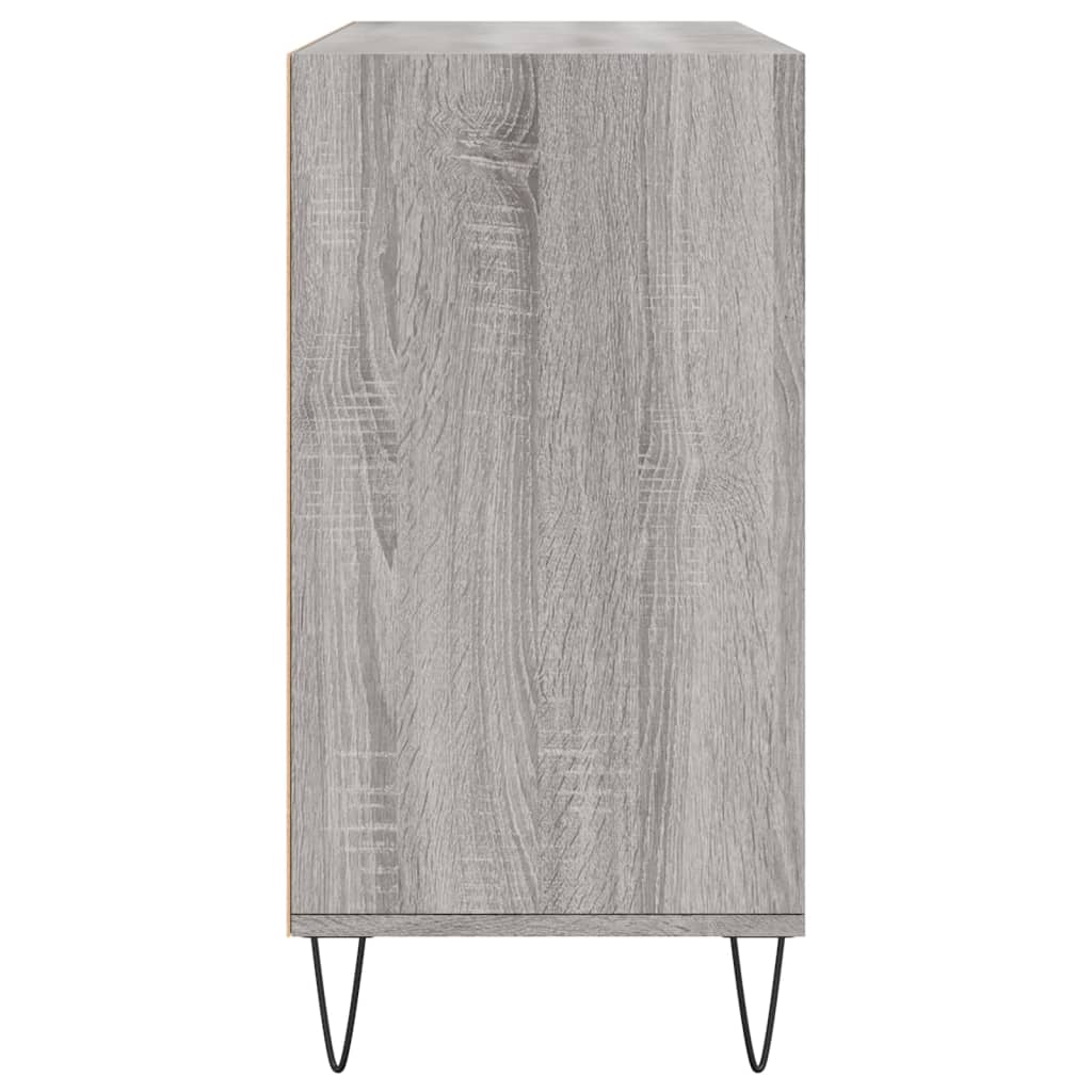 vidaXL Sideboard Grey Sonoma 103.5x35x70 cm Engineered Wood