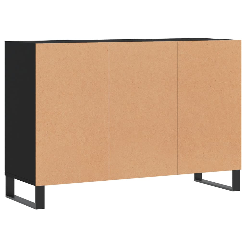 vidaXL Sideboard Black 103.5x35x70 cm Engineered Wood