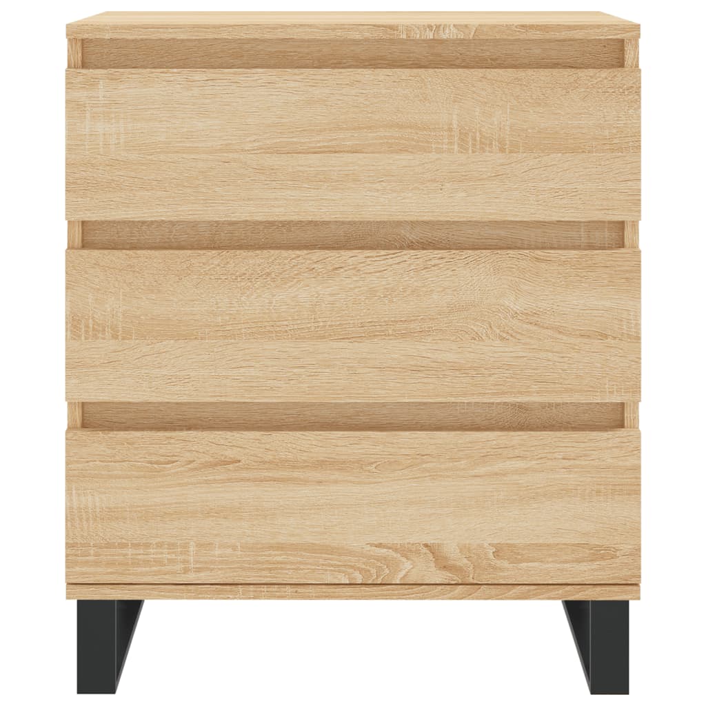 vidaXL Sideboard Sonoma Oak 60x35x70 cm Engineered Wood