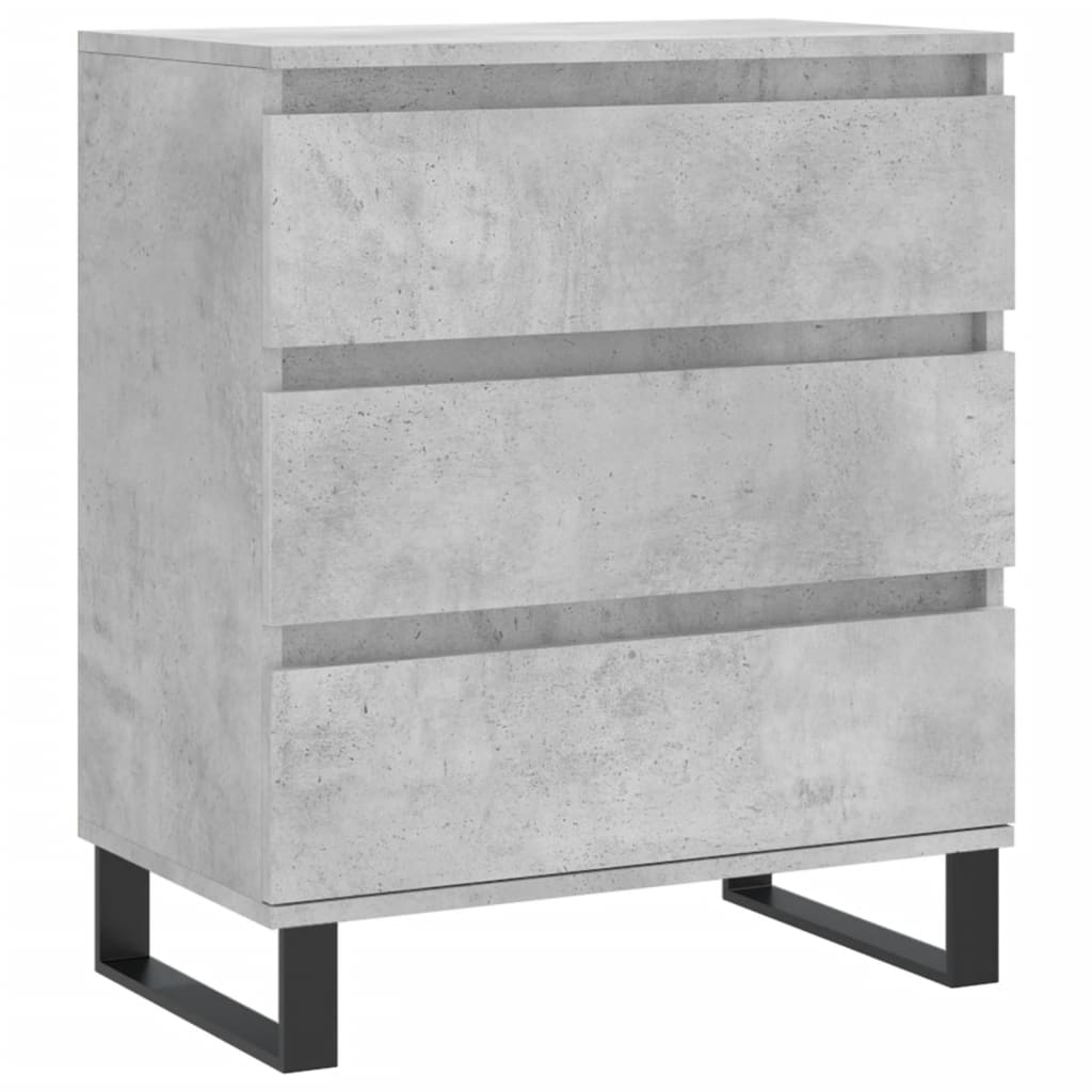 vidaXL Sideboard Concrete Grey 60x35x70 cm Engineered Wood