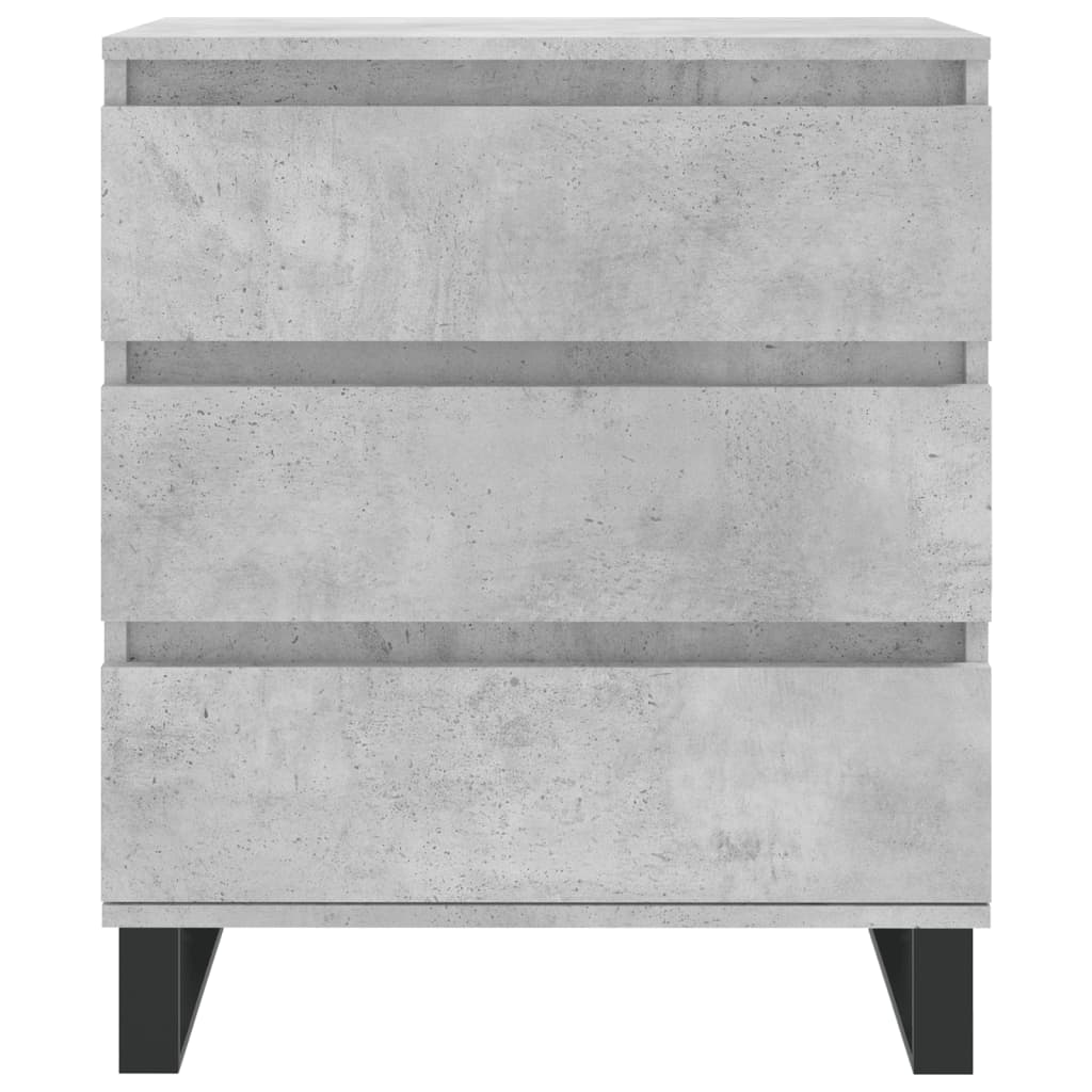 vidaXL Sideboard Concrete Grey 60x35x70 cm Engineered Wood