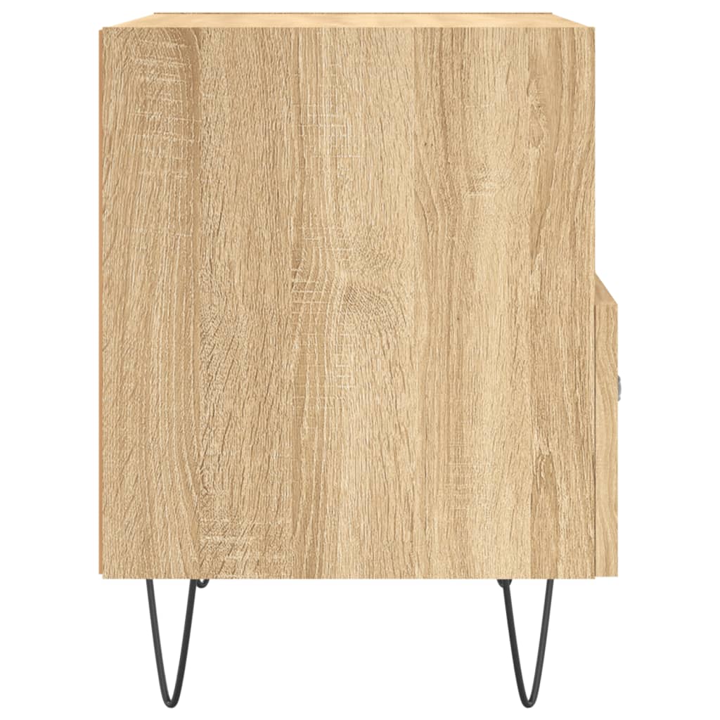 vidaXL Bedside Cabinets 2 pcs Sonoma Oak 40x35x47.5 cm Engineered Wood