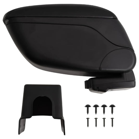 vidaXL Car Armrest Black 13x31x(31-44) cm ABS