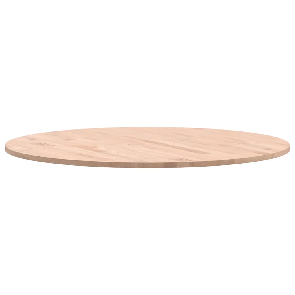 vidaXL Table Top Ø80x1.5 cm Round Solid Wood Beech