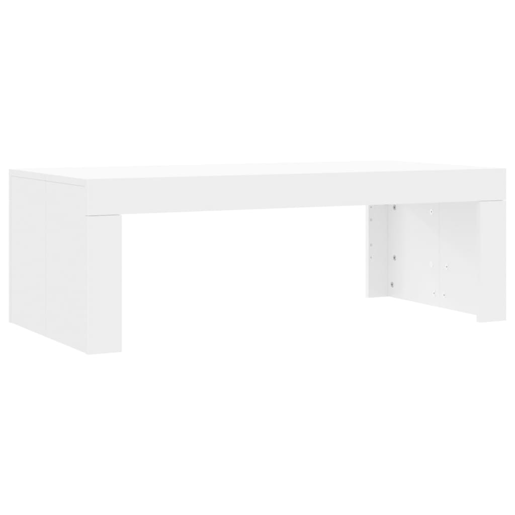 vidaXL Coffee Table White 102x50x36 cm Engineered Wood