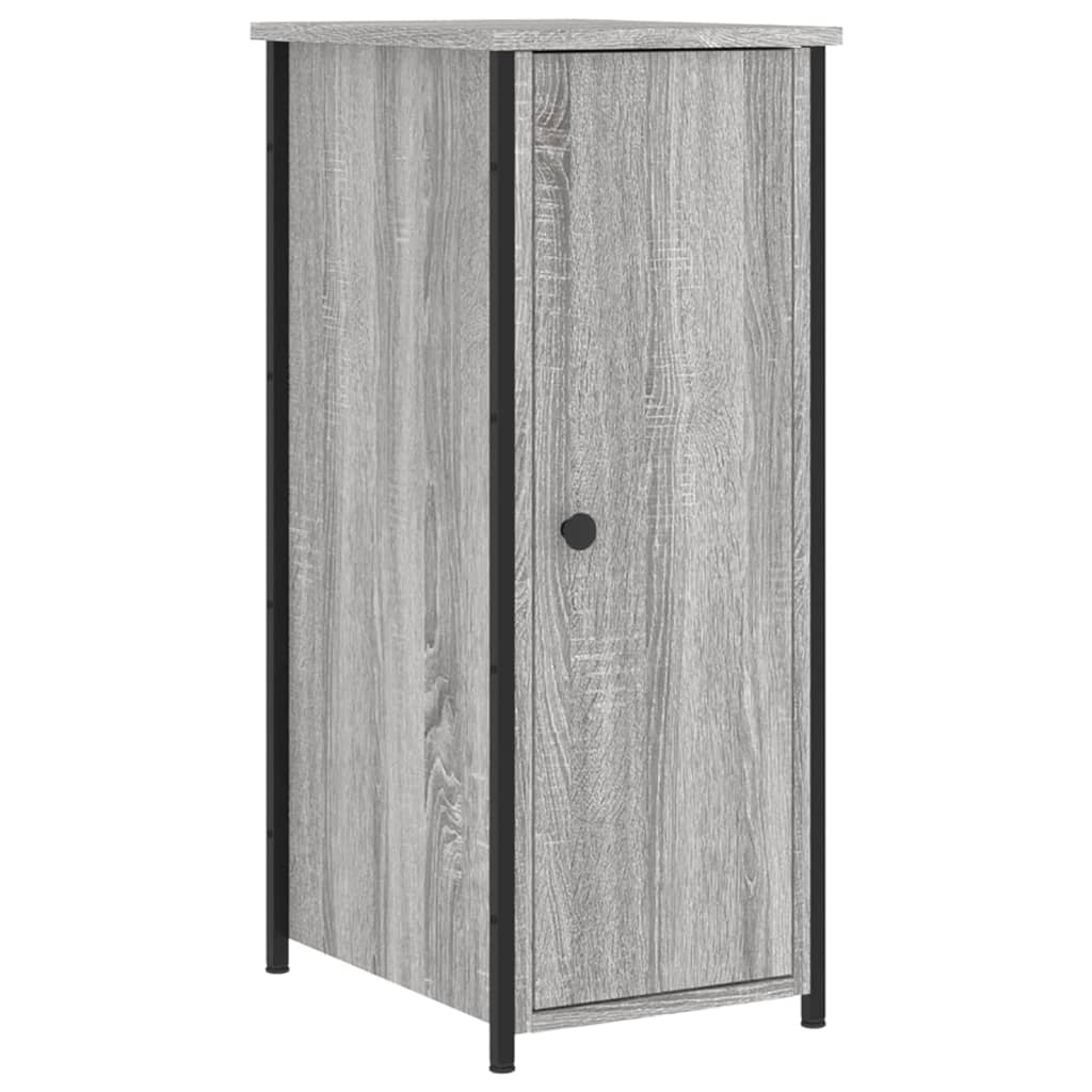 vidaXL Bedside Cabinets 2 pcs Grey Sonoma 32x42x80 cm Engineered Wood