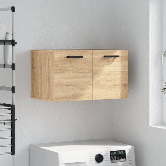 vidaXL Wall Cabinet Sonoma Oak 60x36.5x35 cm Engineered Wood