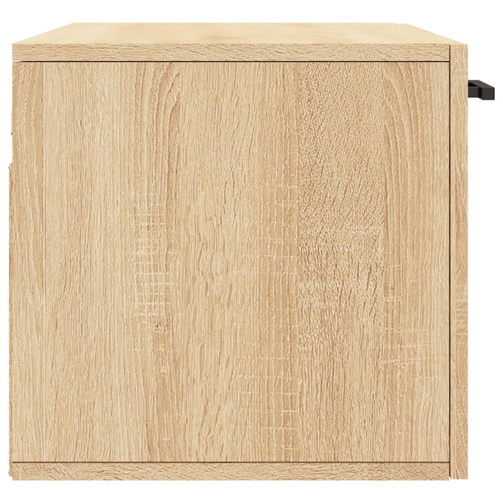 vidaXL Wall Cabinet Sonoma Oak 80x36.5x35 cm Engineered Wood