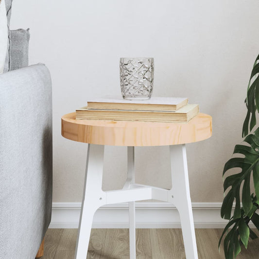 vidaXL Table Top Round Ø30x3 cm Solid Wood Pine