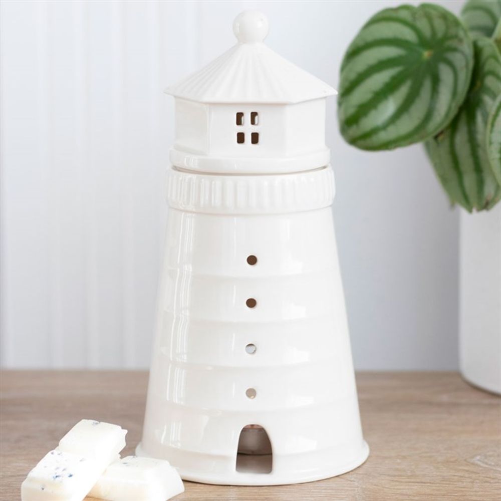 White Lighthouse Oil Burner